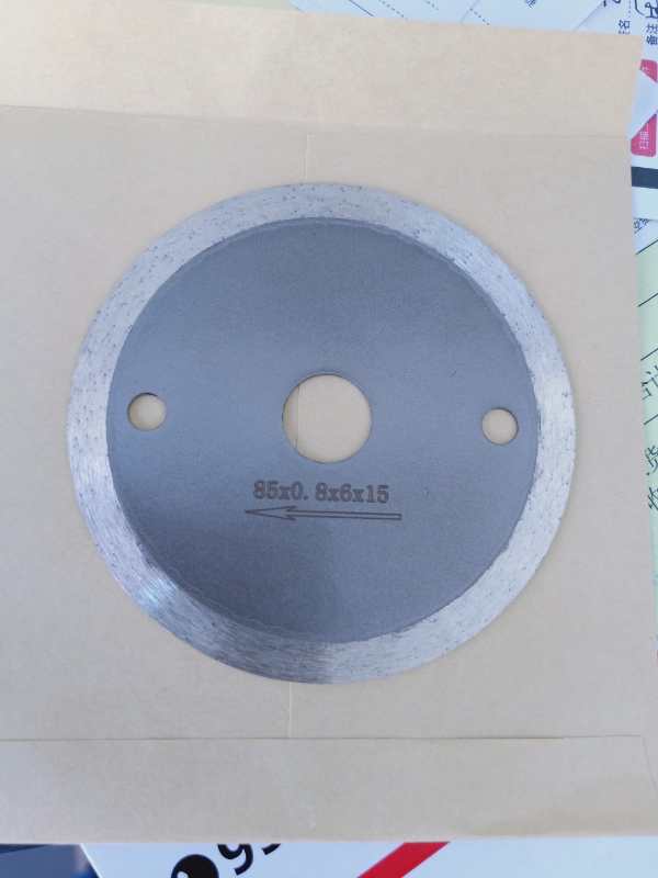 Glass cutting disc 